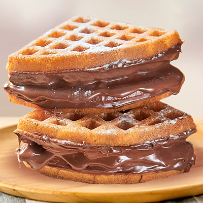 "Naked Nutella Waffle (Belgian Waffle) - Click here to View more details about this Product